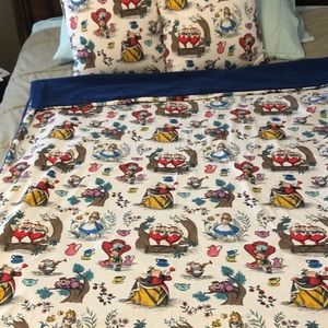 Handmade Alice in the wonderland blanket